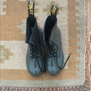 Green Dr. Martens